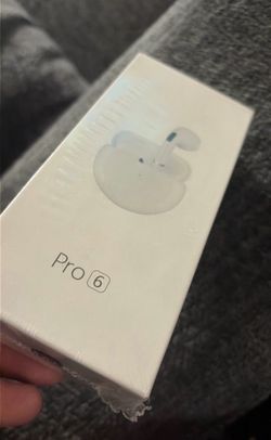NEW Third party WIRELESS TWS Pro 6 earbuds