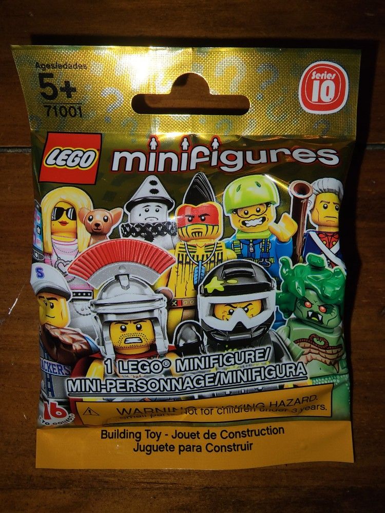 Medusa LEGO Minifigures Series 10 Mr. Gold RARE