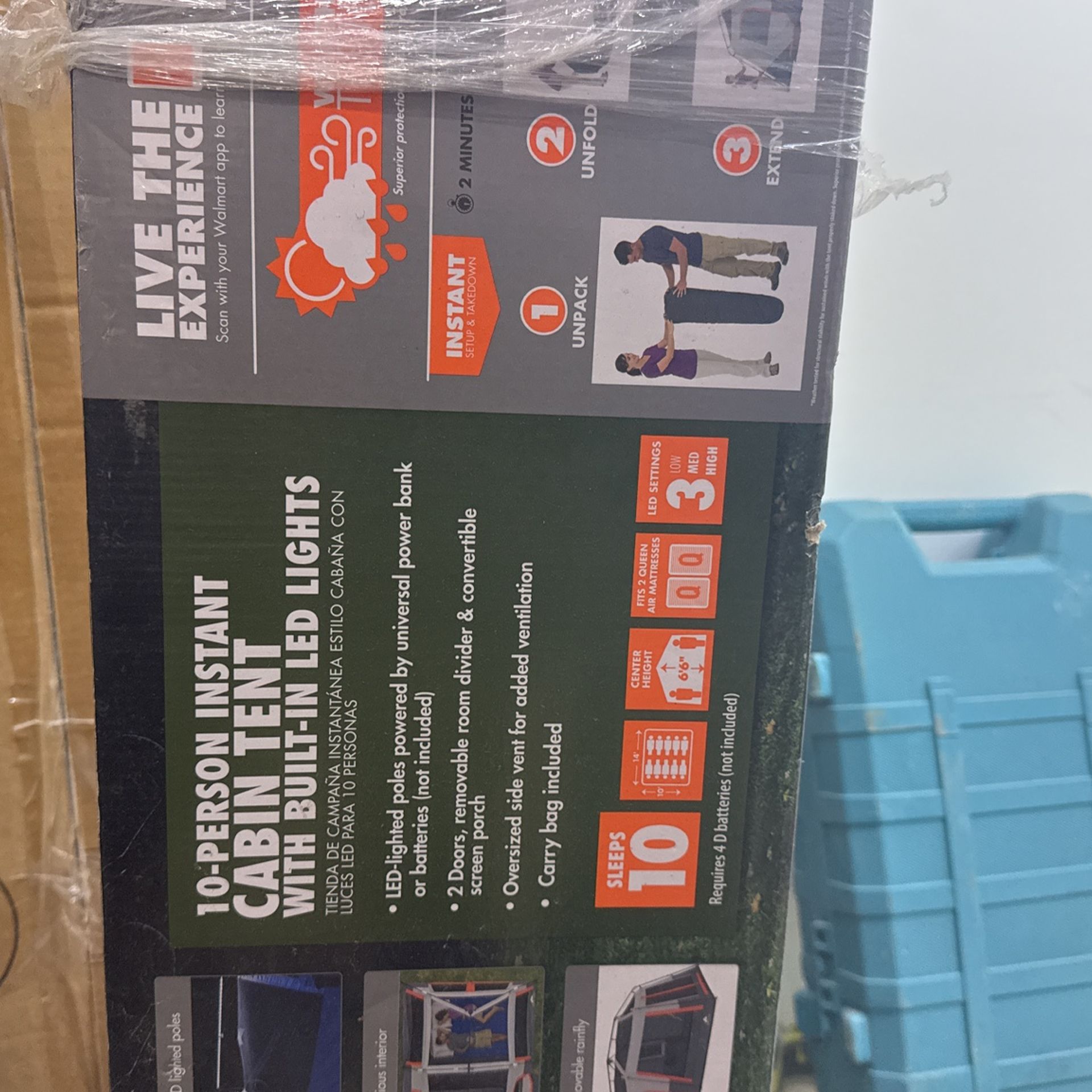 Casa De Acampar Para 10 Personas