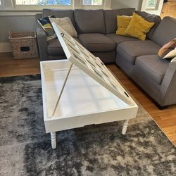 Shadow box Window Coffee Table 
