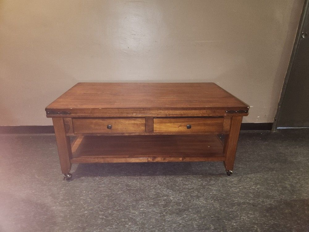 Wood Coffee Table 