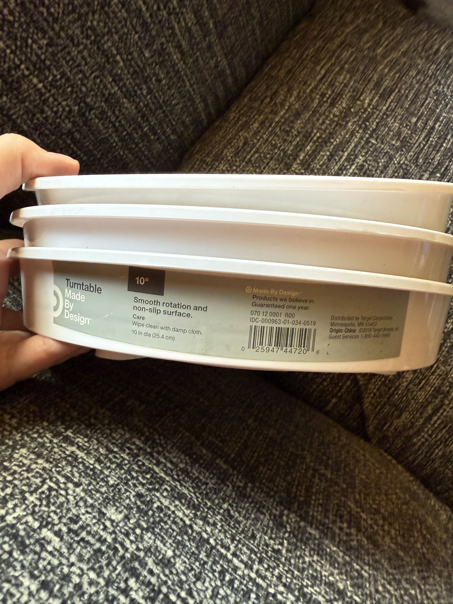 3-Pack 10” Kitchen Turntables
