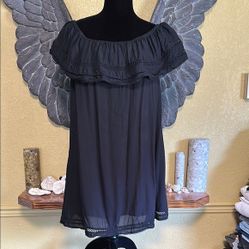 Wilfred Off-Shoulder mini Dress
