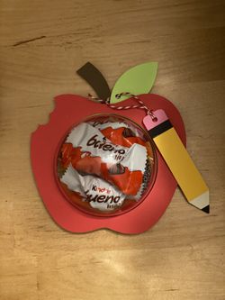 Teachers Apple Candy Favor