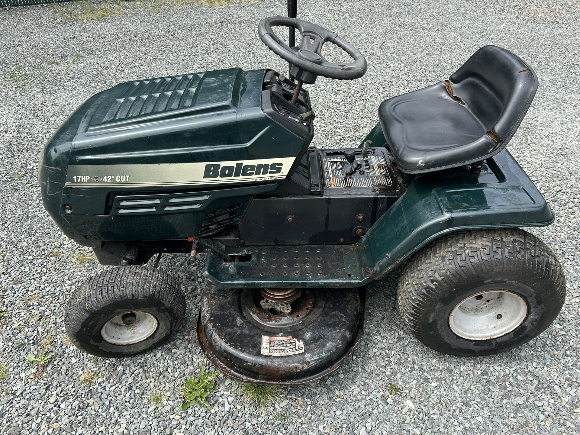 Bolens 17hp Riding Mower