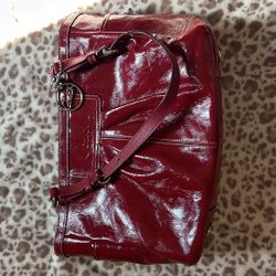 Red Vintage Coach Bag ❤️💋🍷