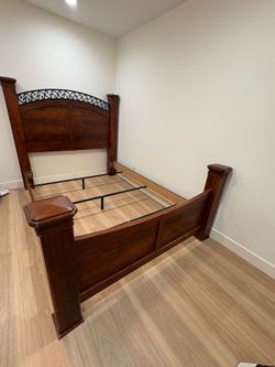 Queen size bed frame