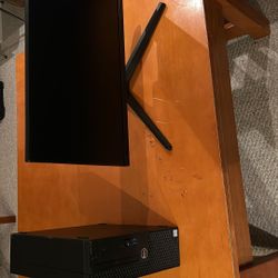 Working Dell Pc Core I 5 7Gen With A Samsung 1080 P Working Monitor.