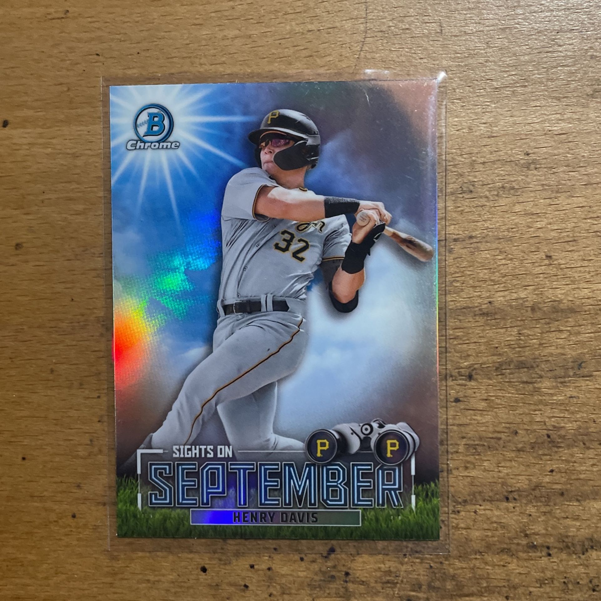 2023 BOWMAN HENRY DAVIS SIGHTS ON SEPTEMBER CARD