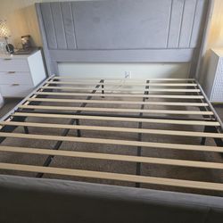 King size bed frame only