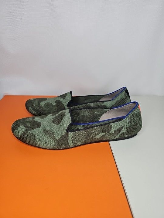 Rothy's Shoes Women's Flat Green Size 9.5