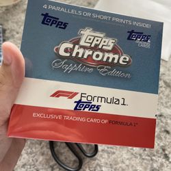 Topps F1 Chrome Sapphire 21-22 Edition
