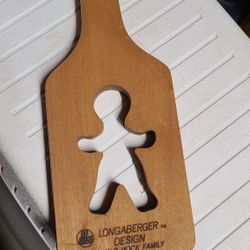 Longaberger Wooden Heart Peg