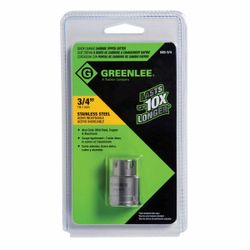 Greenlee 645-3 3/4" Quick-Change Carbide-Tipped Hole Cutter, 8 ga Cutting Depth