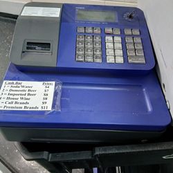 Casio Electronic Cash Register – Perfect for Cash Bar / Events
