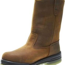 NEW Size 9.5 or 11 Wolverine Men Steel Toe Work Boots Durashocks (VERY Comfy) Wellington Pull-up Boot W03258 DuraShock-M
100% Leather