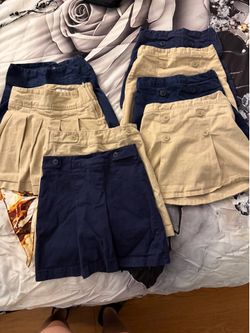 Girl Uniform Skirts 6X-7 | Shirts S/P 7