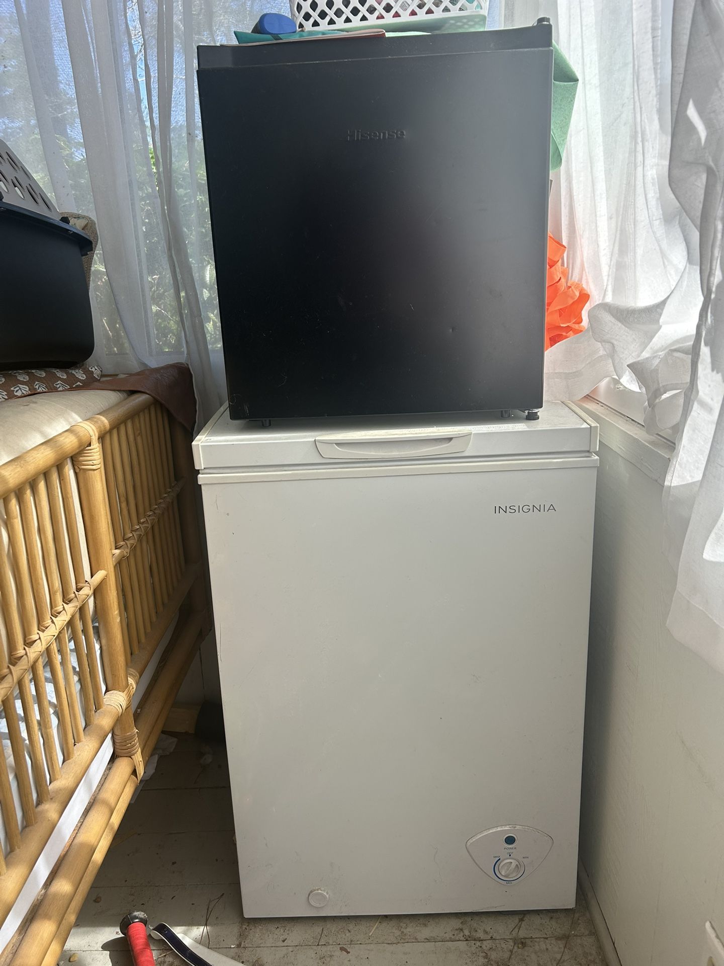 Mini Fridge & Chest freezer