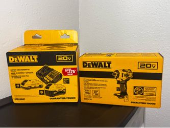Impact kit 1/2 battery battery Dewalt charger