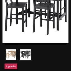 IKEA Bar-Height Table + 4 Chairs – Moving Sale
