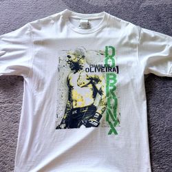 Charles Oliveira shirt CUSTOM Men’s T Shirt Medium White  UFC