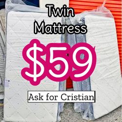 New mattresses  Twin mattress  Colchon individual  Colchones nuevos Twin beds  Camas twin 