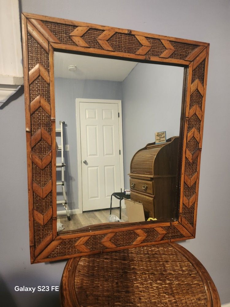 Aztec Style Mirror
