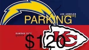 Chiefs Vs Chargers Parking Pass