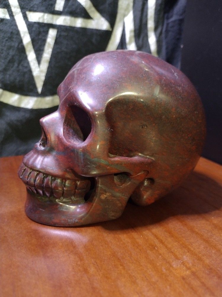 Jasper Crystal Skull