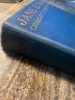 Vintage Jane Eyre by Charlotte Brontë | Illustrated Hardcover | Classic Literary Collectible | Color Plates