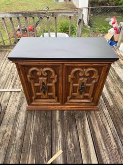 Vintage wooden cabinets