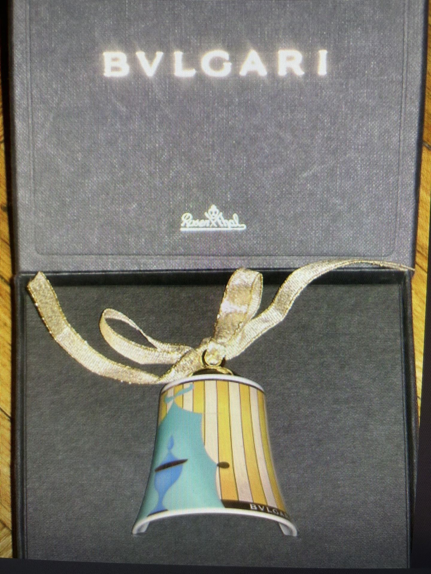 New Authentic Bvlgari Rosenthal Xmas Ornament