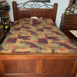 Queen Bed With Mattress