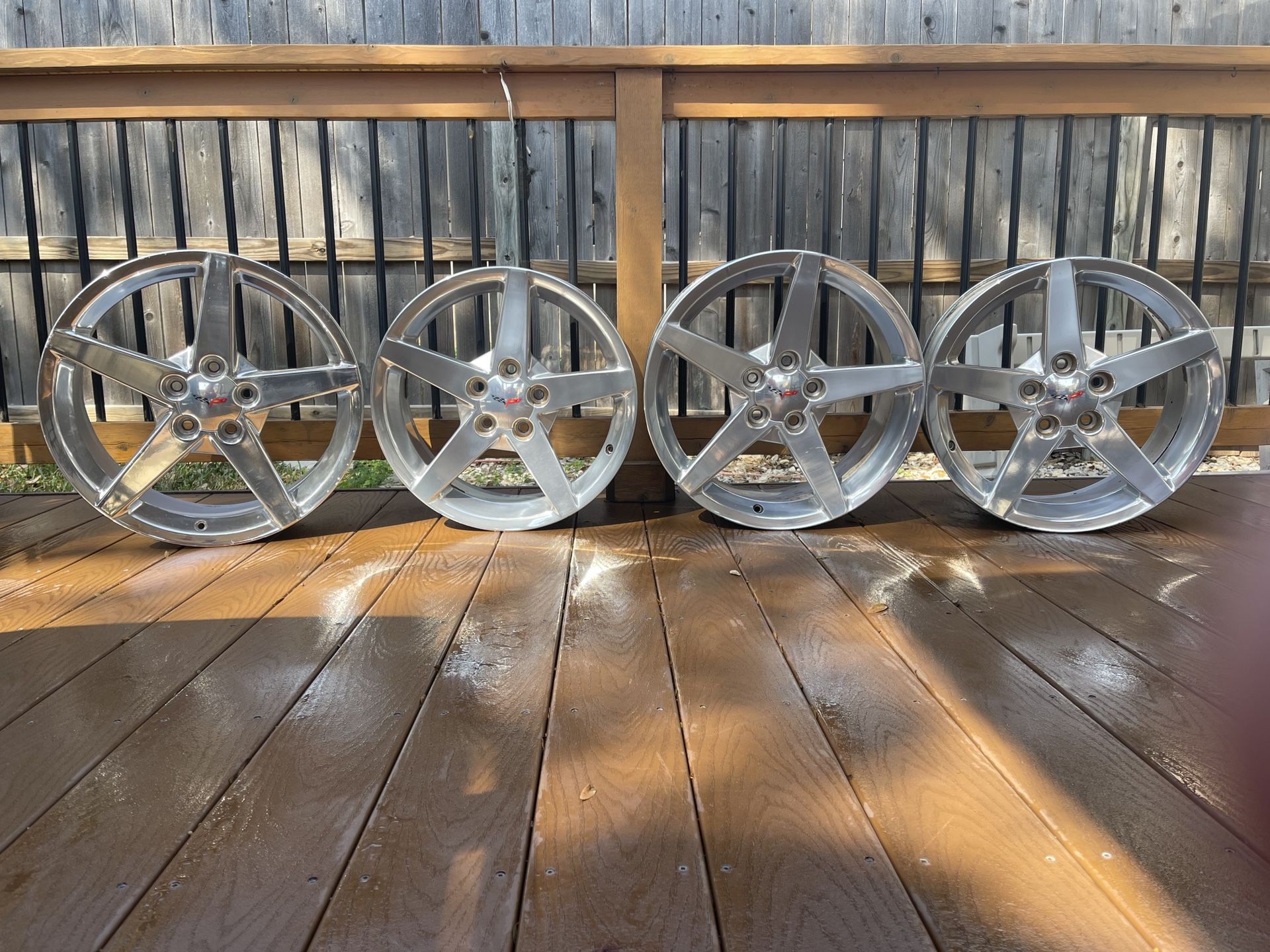 Stock C6 Rims 2005 C6 stock Corvette rims. for Sale in San Antonio, TX - OfferUp