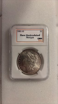 1881-O Morgan Silver Dollar Gem Uncirculated