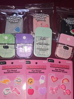 Dollar tree viral sanitizer and cases..and feminine spay