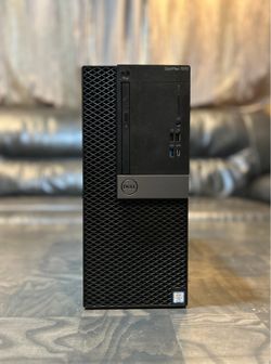 DELL Optiplex 7070 Core i7 9th gen 16GB RAM 512GB SSD Windows 11 4 monitors support desktop computer