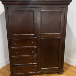 Pottery Barn Armoire