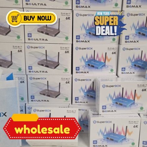 Smart TV Superbox S6 Max Super Box S6 Ultra S6 Pro S6 Max