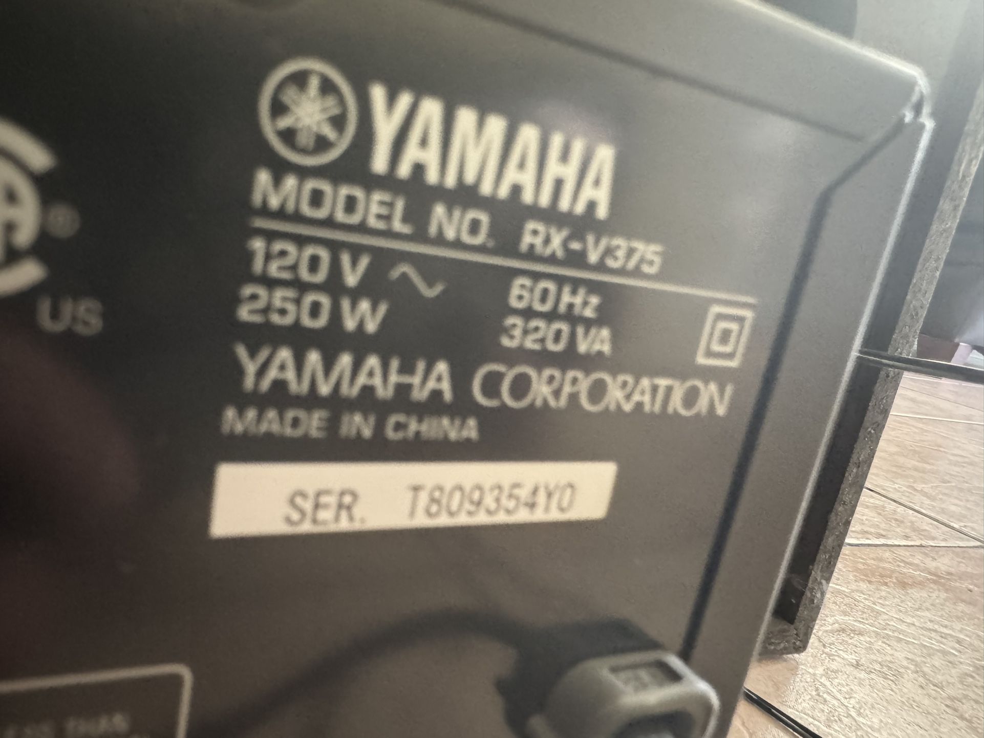 Yamaha Amplifier