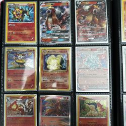 Pokemon Cards And Binder