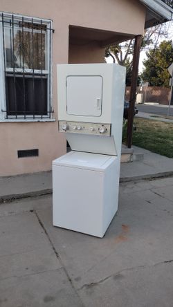 24 inch wede stackable washer gas dryer