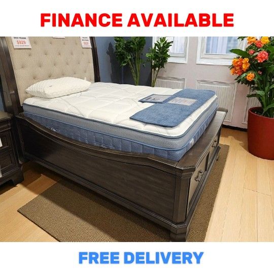 QUEEN SIZE MATTRESS HYBRID DEAL! 🔥 ¡OFERTA DE COLCHÓN QUEEN HÍBRIDO! 🛏️ ONLY $1799 ‼️ (Reg. $2500) 💥  Box Spring Extra  🆔 ITEM# COMFORT