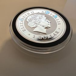 2007 Australian Kookaburra Silver Coin