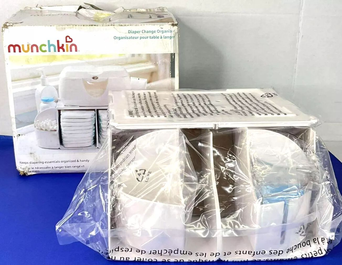 Munchkin Diaper Change Organizer - OPEN BOX
