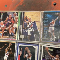 Barkley Suns/76ers, Kidd & Nash Suns/Mavs Blazers Drexler Cards 