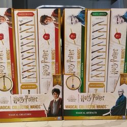 Harry Potter Wand In sealed box  $25 each Halloween Christmas Magical Artifacts Creatures 