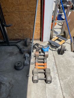 Dumbbell - 40 Ib only  I got only 1