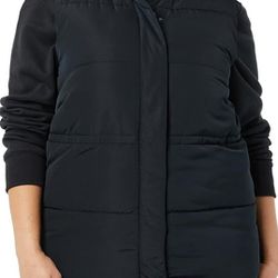 Amazon Essentials Women Relaxed Fit, Water Repellant Recycled Polyester Puffer Vest - Size: 2XL