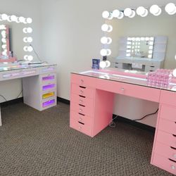 Pink Make Up Vanity